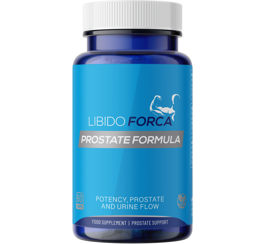 Prostate Formula | Mannenformule met Pompoenpit, Zaagpalm & Selenium | 60 Capsules