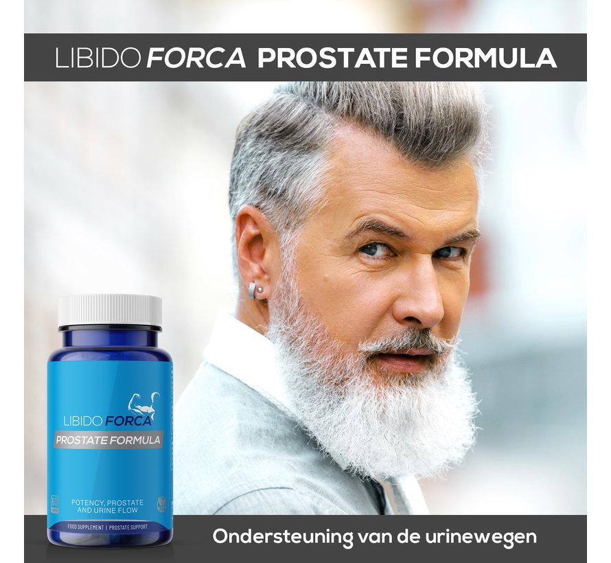 Prostate Formula | Mannenformule met Pompoenpit, Zaagpalm & Selenium | 60 Capsules
