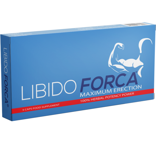 Senserex Libido Forca | Mannenformule met Plantenextracten | 5 Capsules