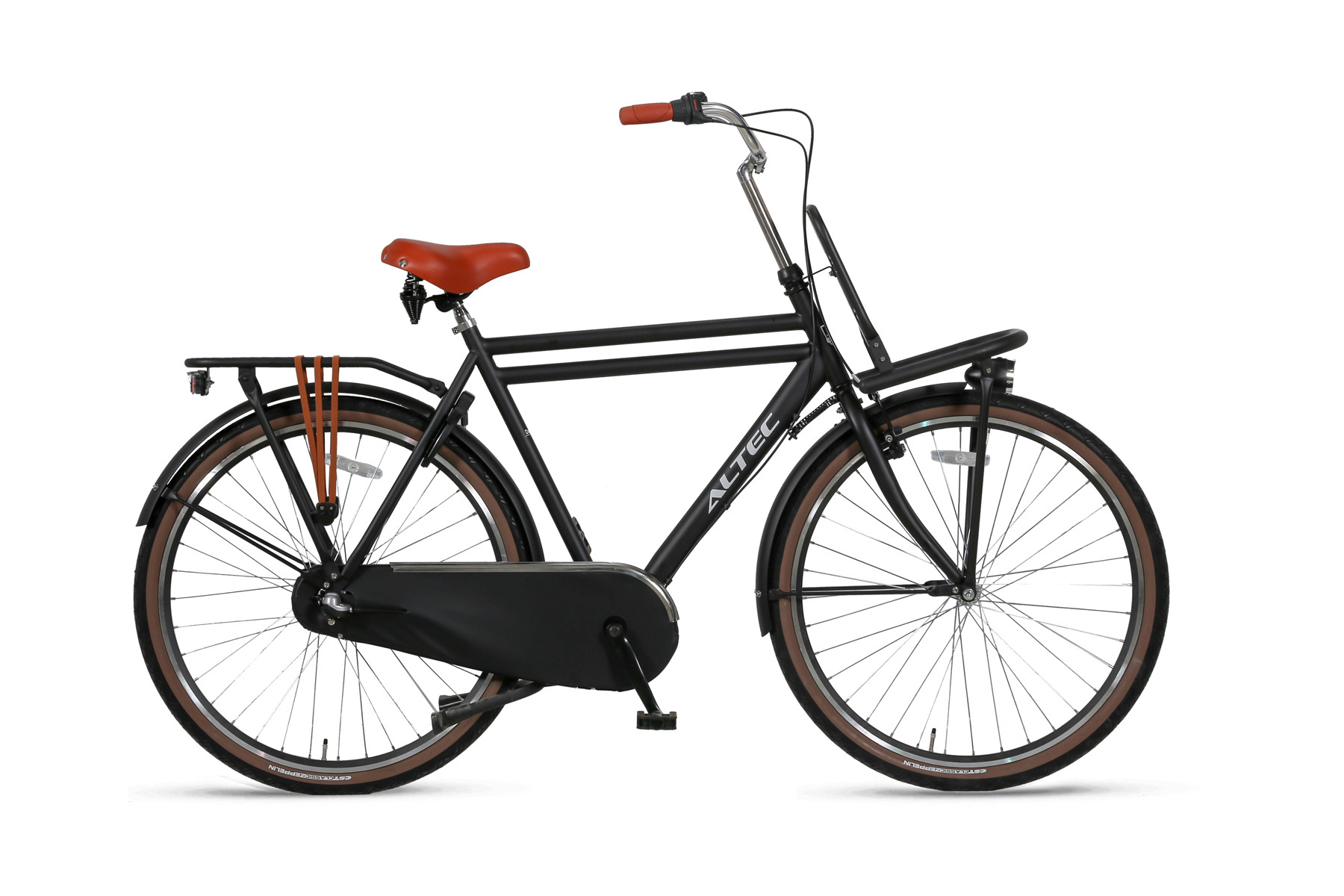 Altec Dutch Transportfiets 28 inch 3 versnellingen 55 cm Zwart - Foto 2