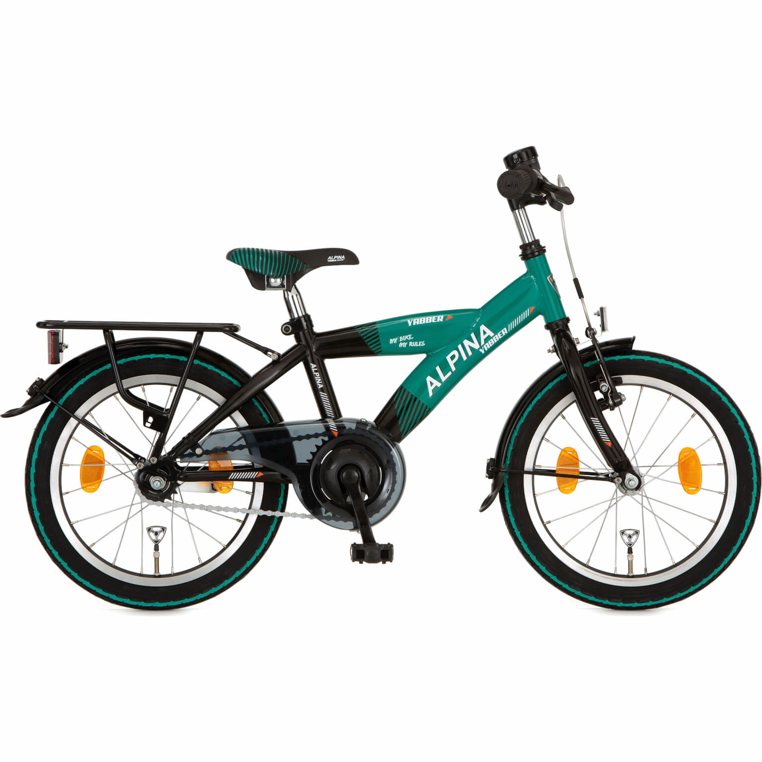 Alpina Yabber J16 Jungle Green-Jet Black