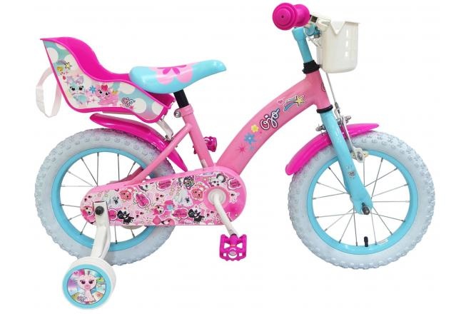 OJO Kinderfiets - Meisjes - 16 inch - Roze