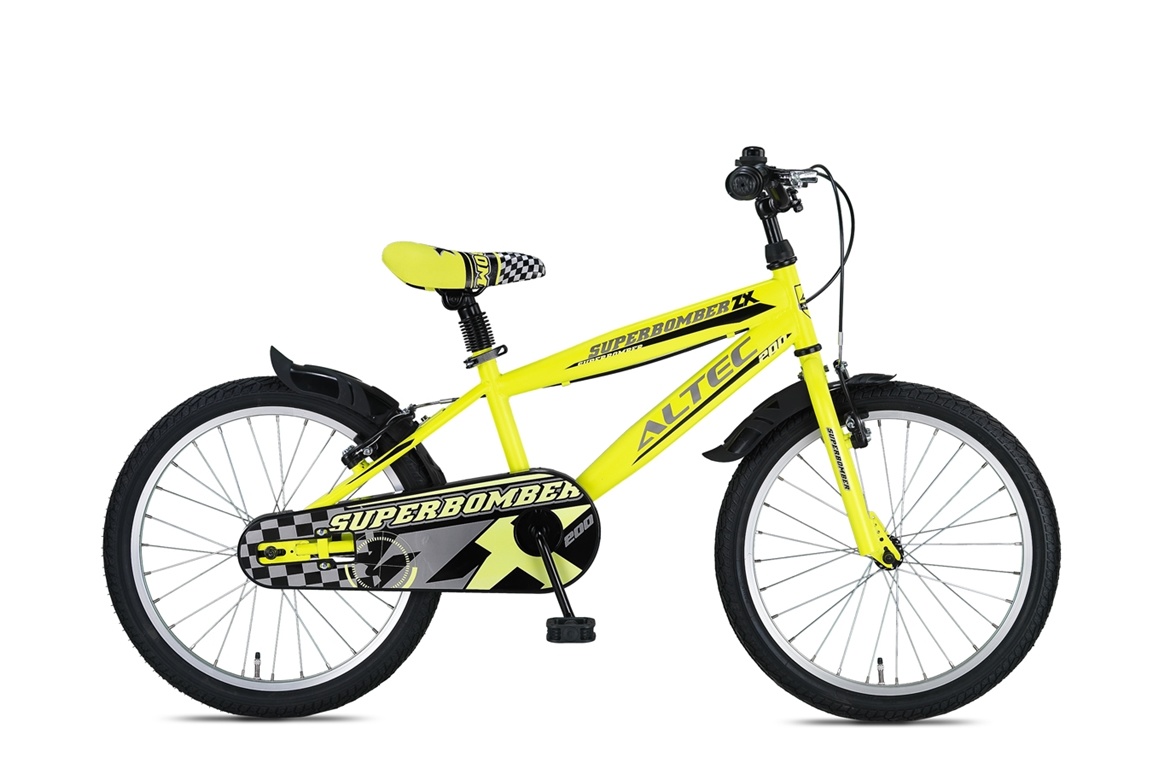 Altec Super Bomber Jongensfiets 20 inch Lime Groen
