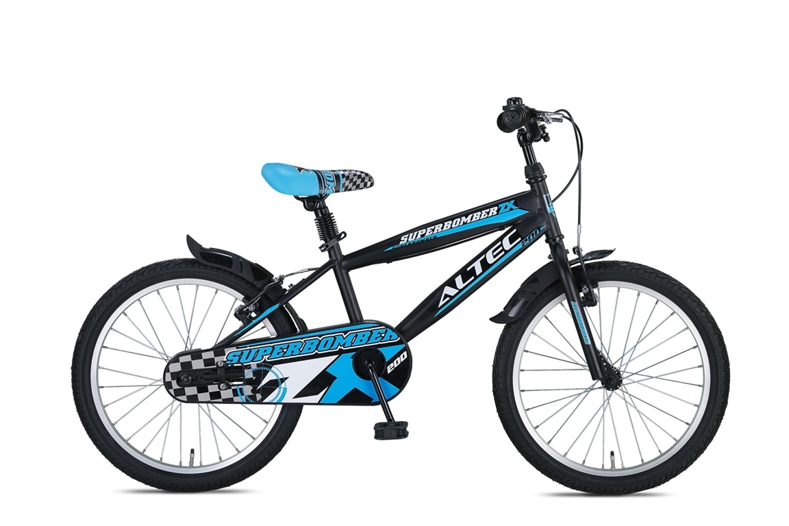 Altec Super Bomber Jongensfiets 20 inch Zwart-Blauw
