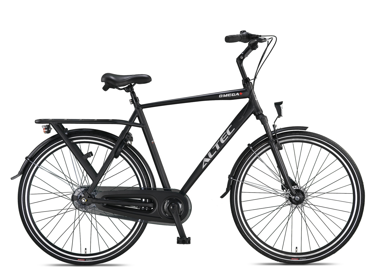 Altec Omega +Plus 28 inch Herenfiets N-7 61cm Mat Zwart 2020