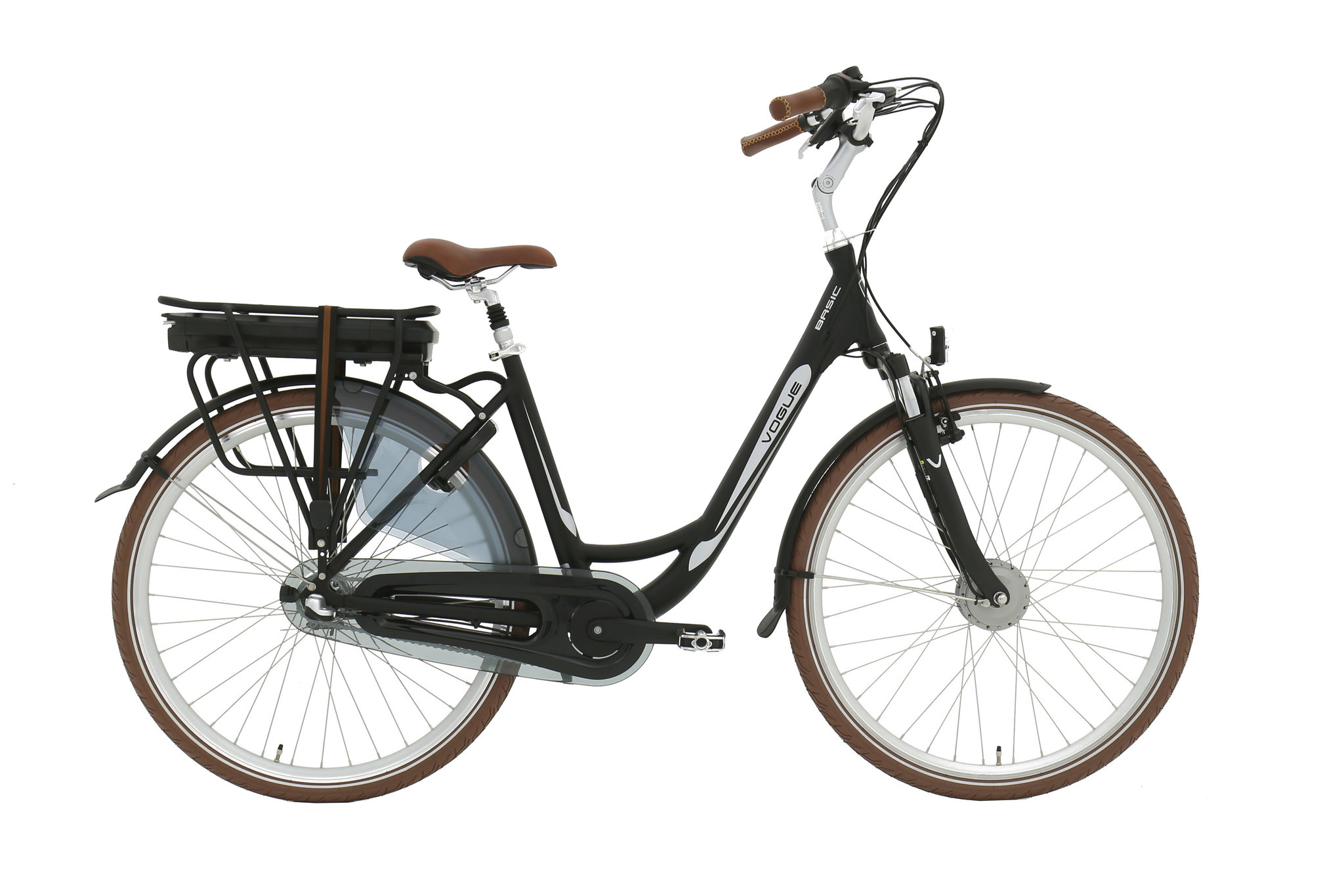 Vogue Basic Dames 49cm Black/Brown 3V Vogue Basic Dames 49cm Black/Brown 3V