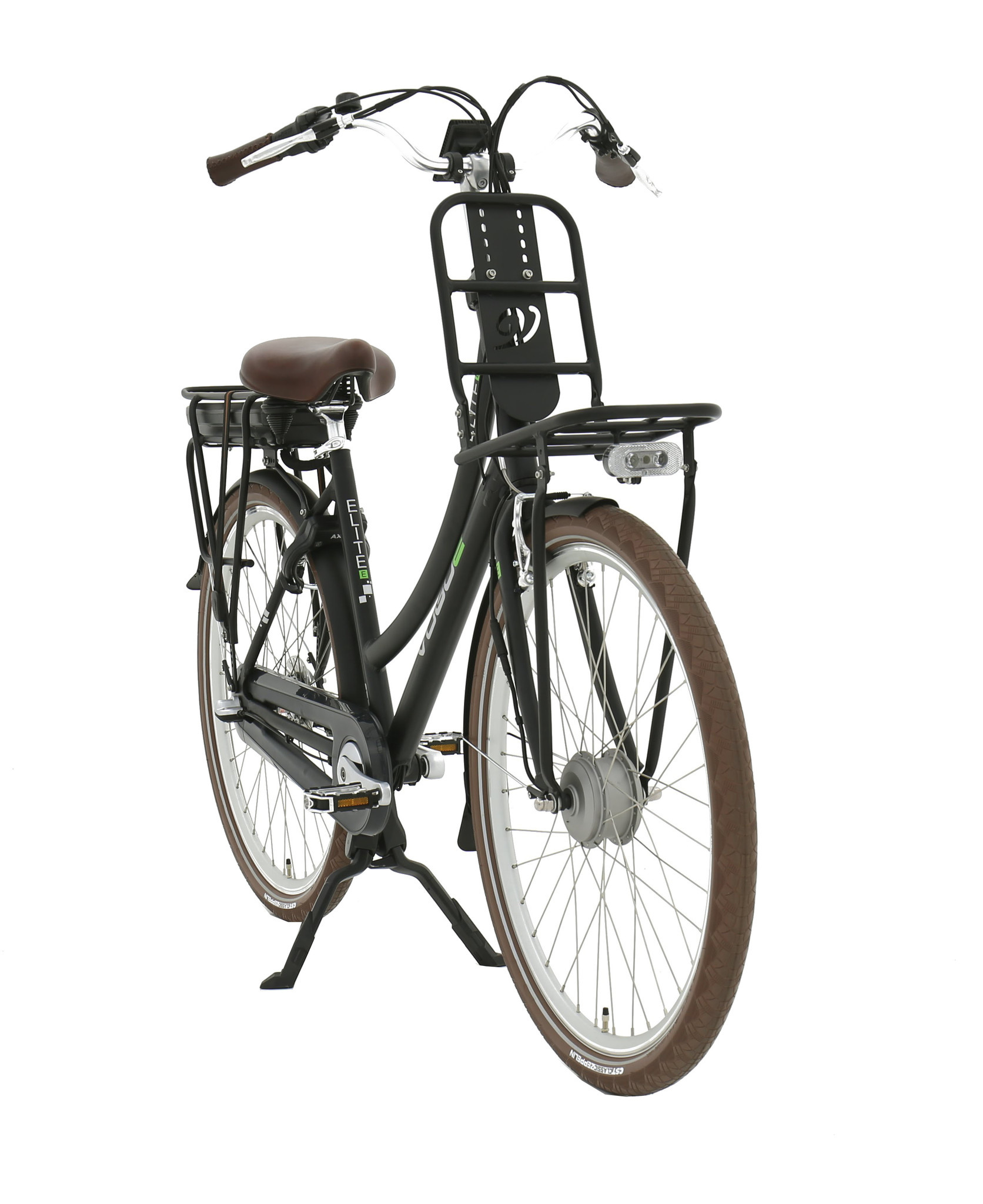 Vogue Elite Dames 57cm Matt Black 7V - Ado Bike