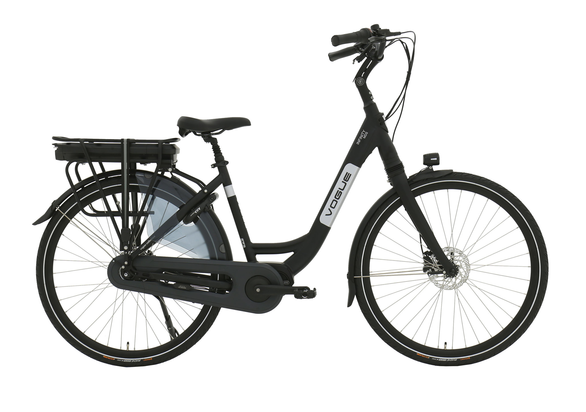 Vogue Infinity Dames 53cm Matt Black 8V