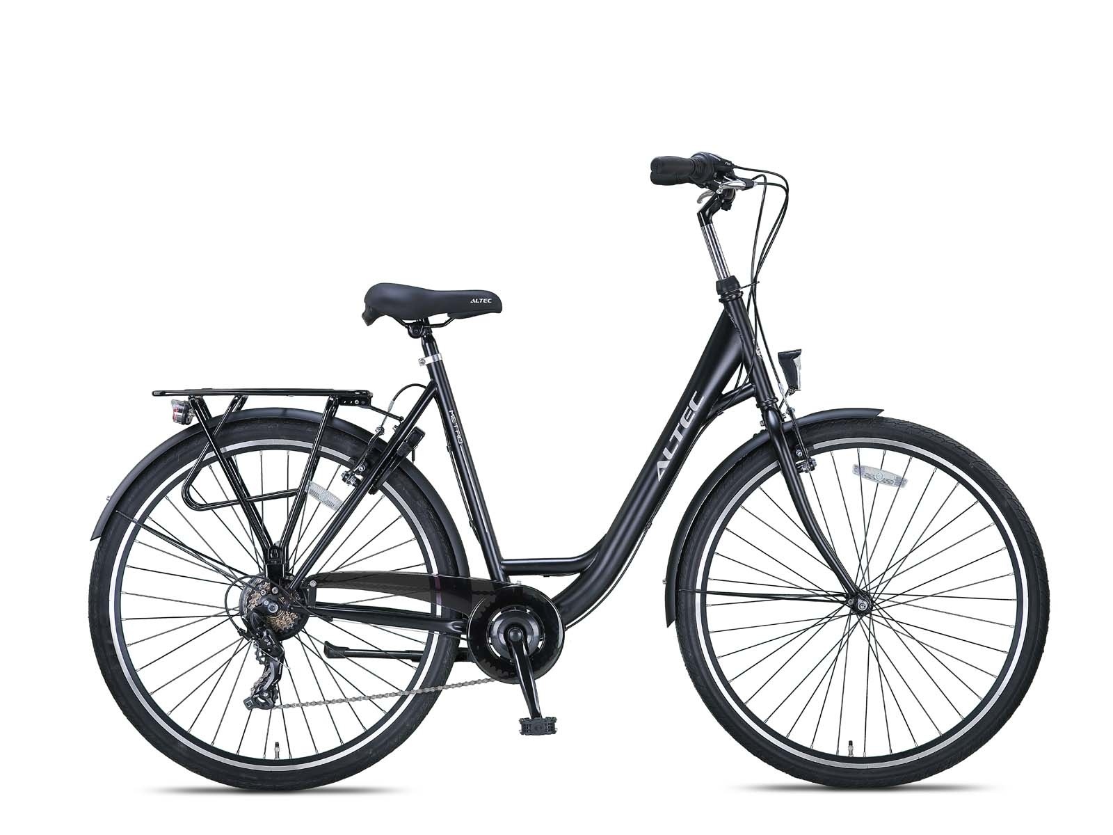 Altec Metro Plus Damesfiets 28 inch 55cm Zwart 7v - Foto 3