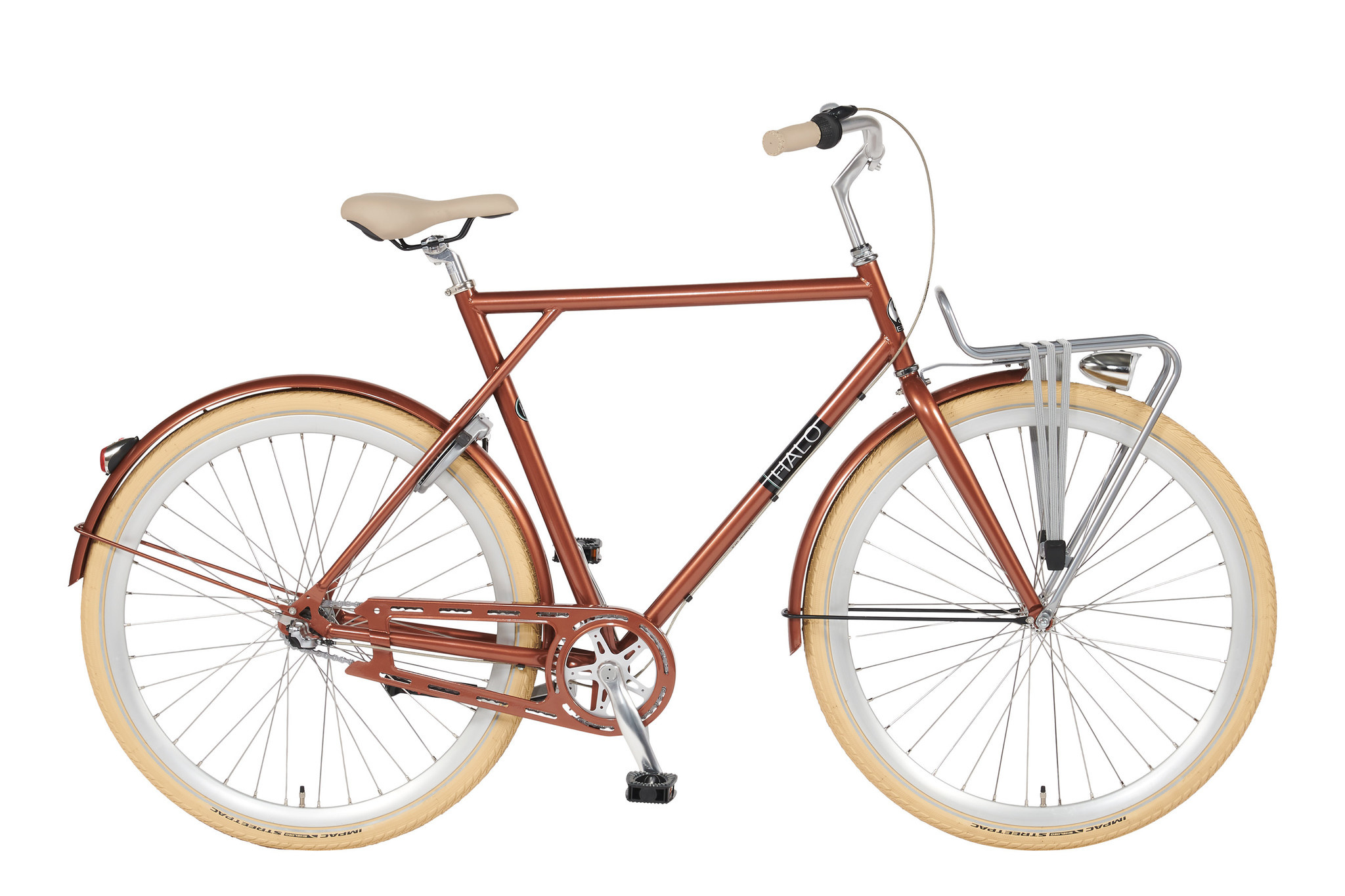 BSP Gaev Heren 57 cm Gloeiend Koper Glans 3v - Ado Bike