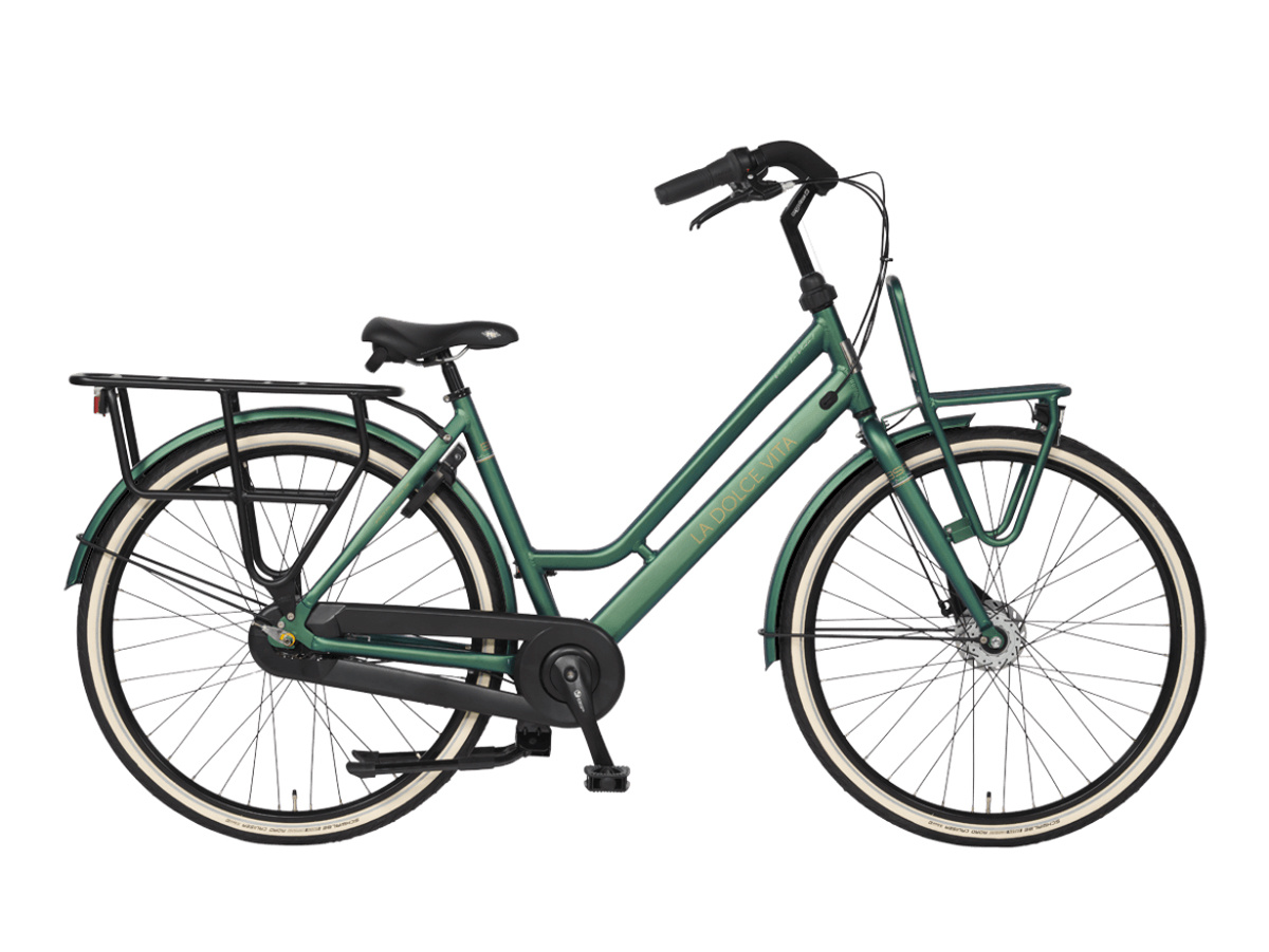 BSP La Dolce Vita Moederfiets Dames 57 cm Honing Groen Matt 7v - Foto 3