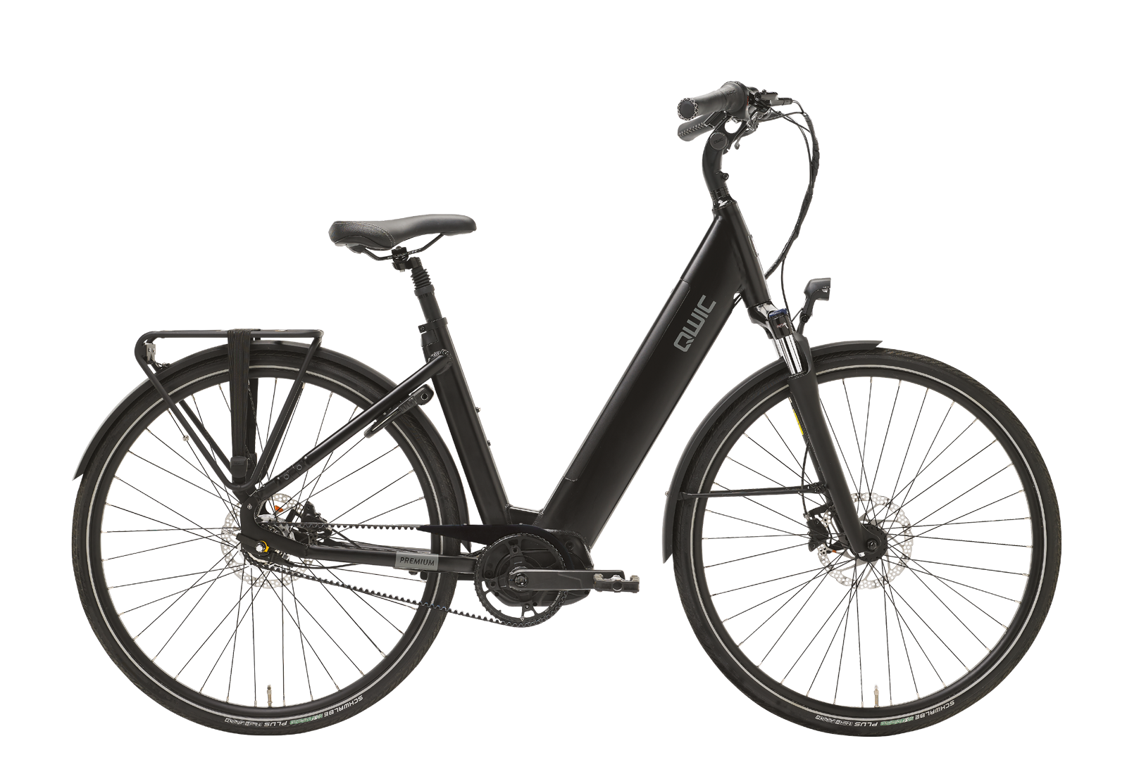 Qwic Premium i MN7+ Belt Low step 54 (L) Charcoal Black