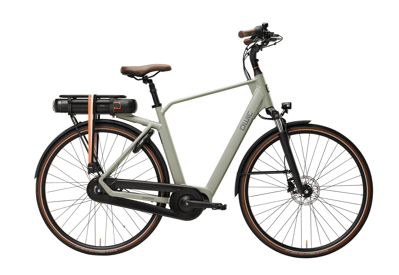 QWIC Premium MN7D+ Male Large Khaki Green - Ado Bike
