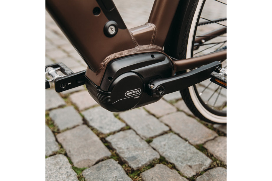 Qwic Premium i MN7+ Low step, 54 (L), Maple Sand - Ado Bike