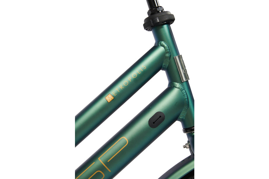 BSP Metropolis Family Dames 57 cm Honing Groen Mat 7v - Ado Bike