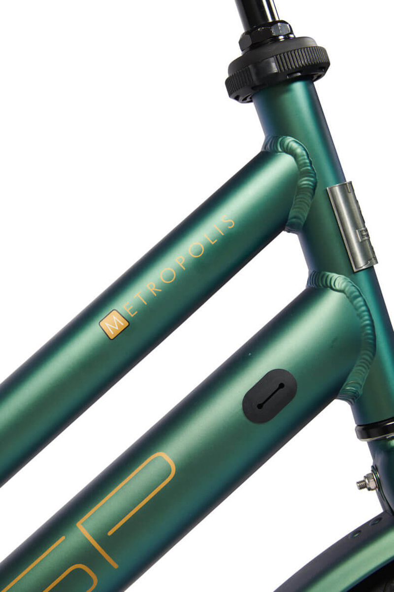 BSP Metropolis Family Dames 57 cm Honing Groen Mat 7v - Ado Bike