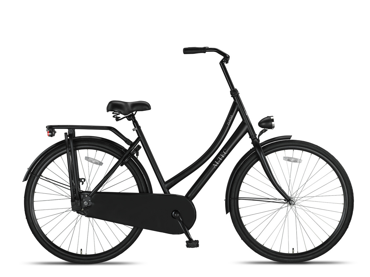 Altec Roma 28 inch Omafiets Zwart 58cm - Ado Bike