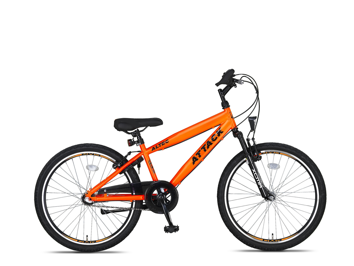 Altec Attack 24inch Jongensfiets N 3 2021 Neon Orange - Foto 3