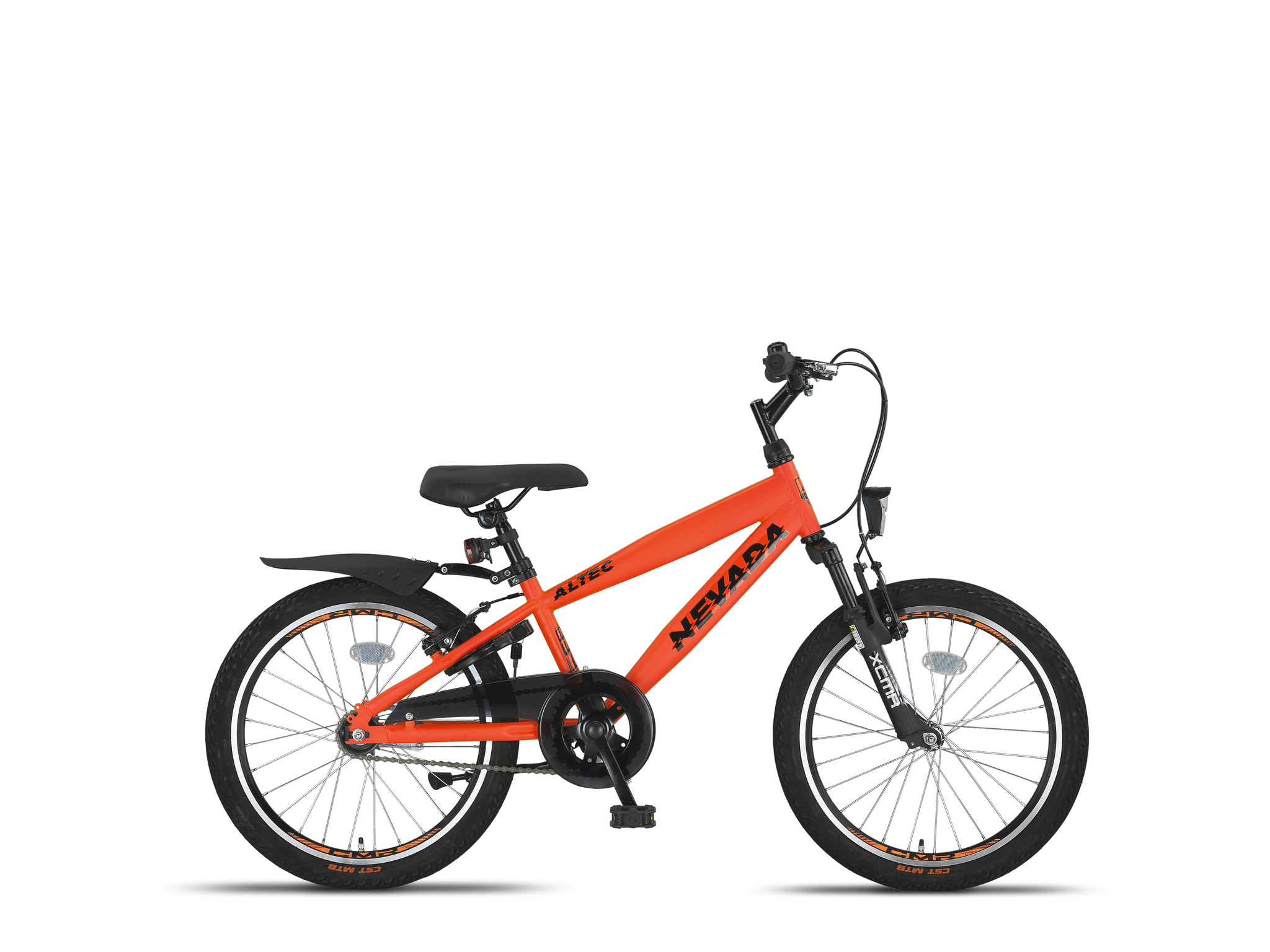 Altec Nevada Kinderfiets Jongens 20 inch Neon Oranje - Fietsenvergelijken.nl