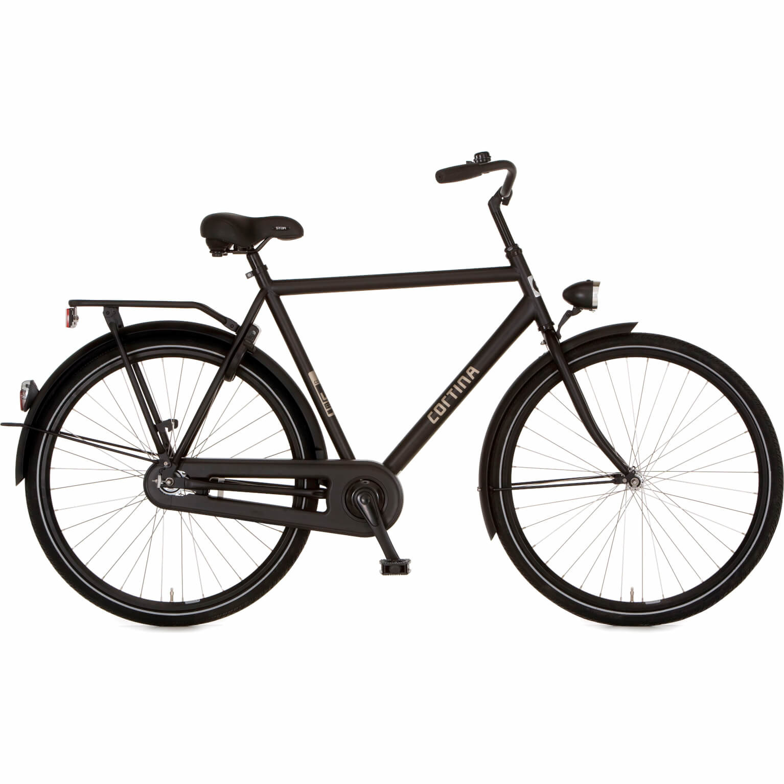 Cortina U1 Herenfiets 28 inch 56cm Black Matt RN - Foto 1