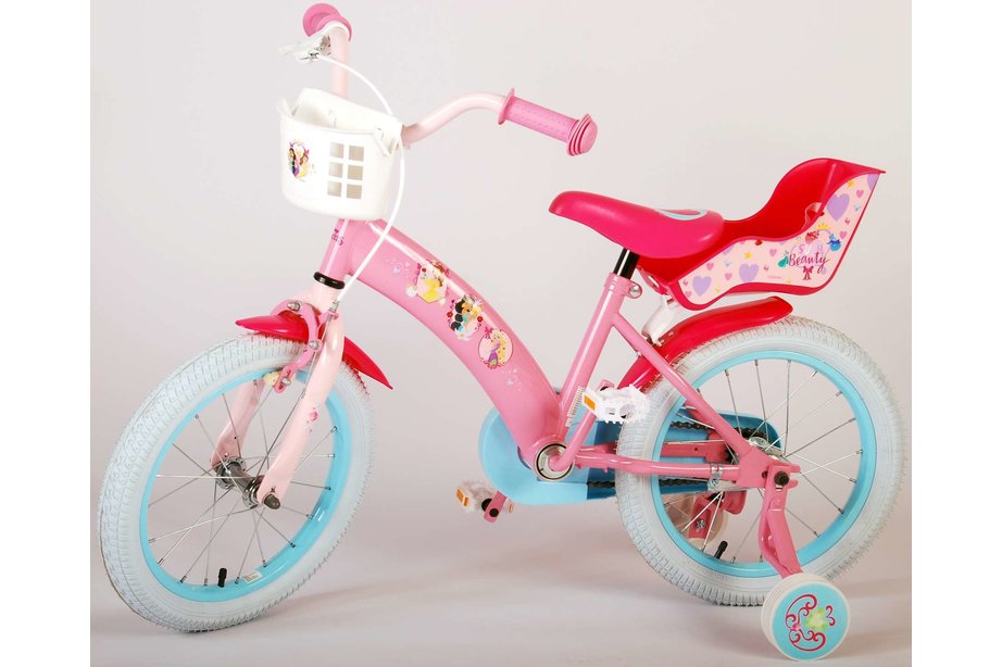 Disney Princess Kinderfiets Meisjes 16 inch Roze - Ado Bike