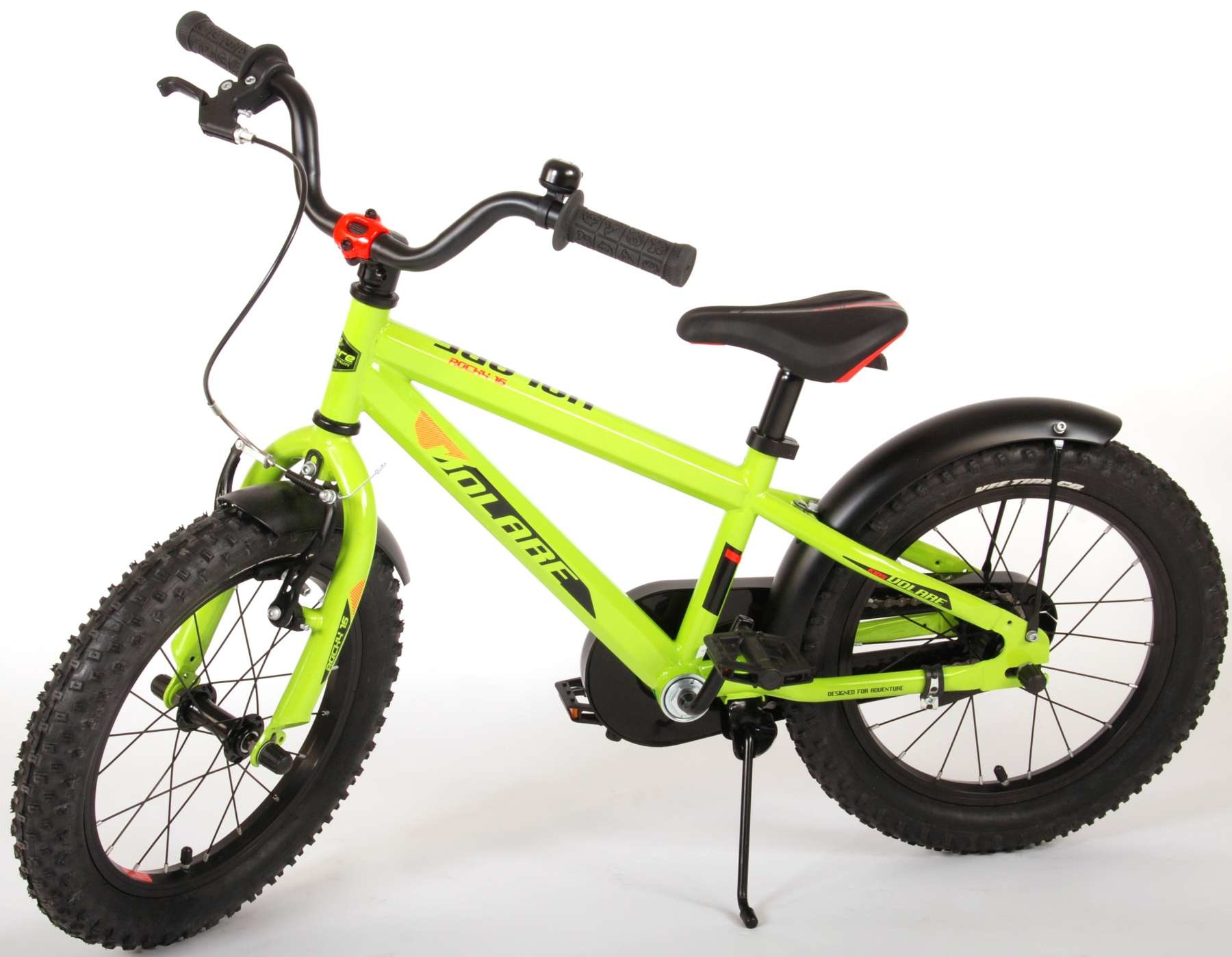Volare Rocky Kinderfiets 16 inch Groen 95% afgemonteerd - Ado Bike