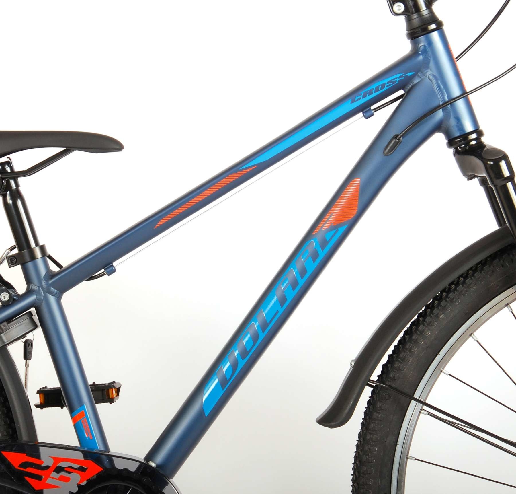 Volare Cross Kinderfiets Jongens 26 inch Donker Blauw 7 versnellingen - Ado  Bike