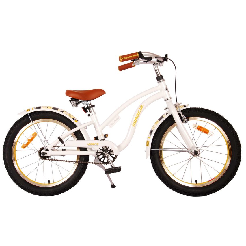 Volare Volare Miracle Cruiser Kinderfiets Meisjes 18 inch Wit