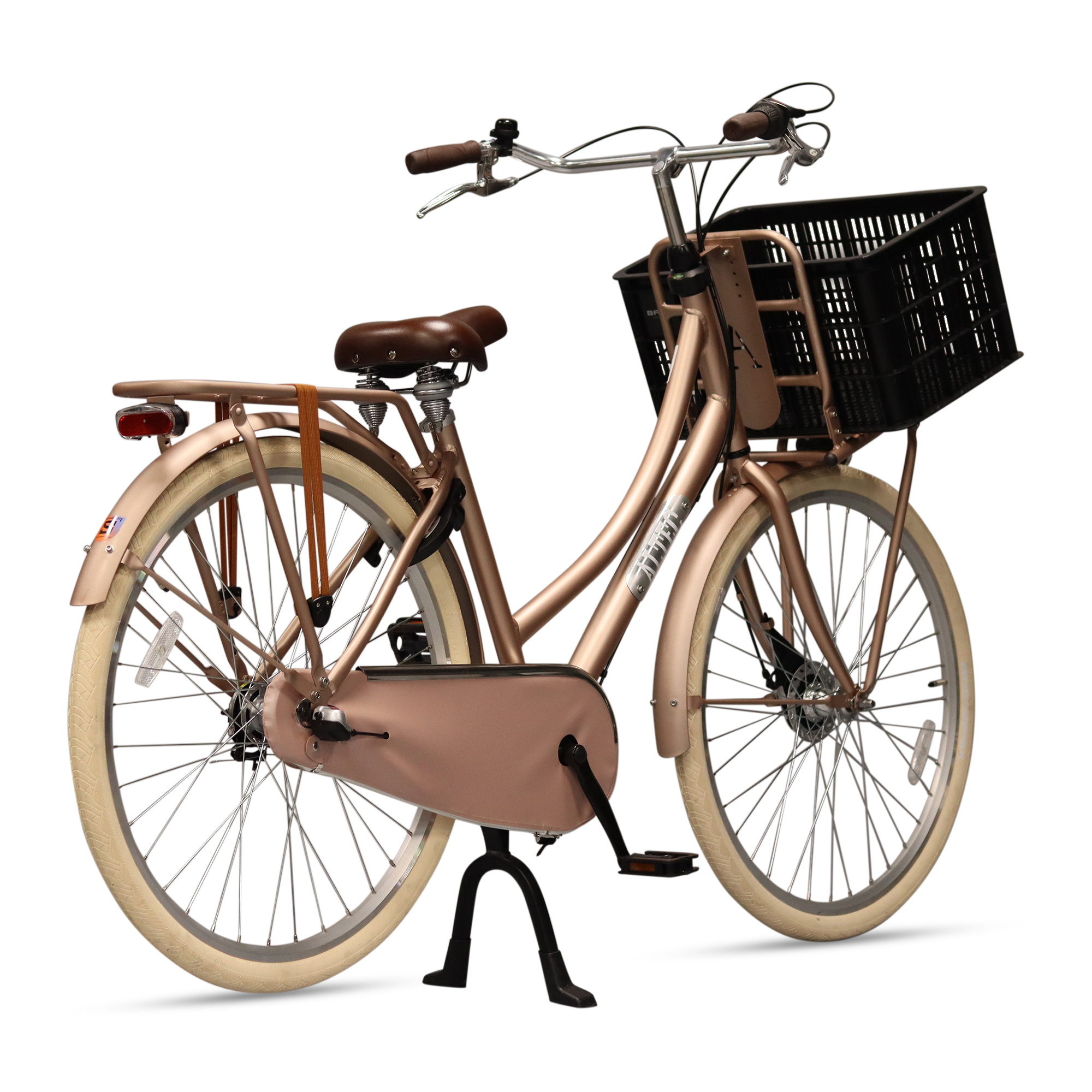 Altec Retro Transportfiets 28 inch 50cm Smoke Grey 3v - Ado Bike