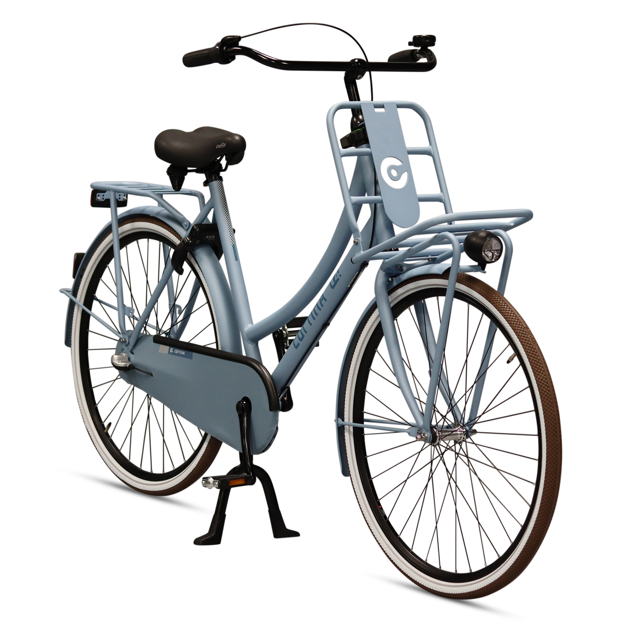 Cortina U4 Transportfiets 28 inch Blue Sky Metallic Matt 3v Ado Bike Cortina U4 Transportfiets 28 inch Blue Sky Metallic Matt 3v Ado Bike