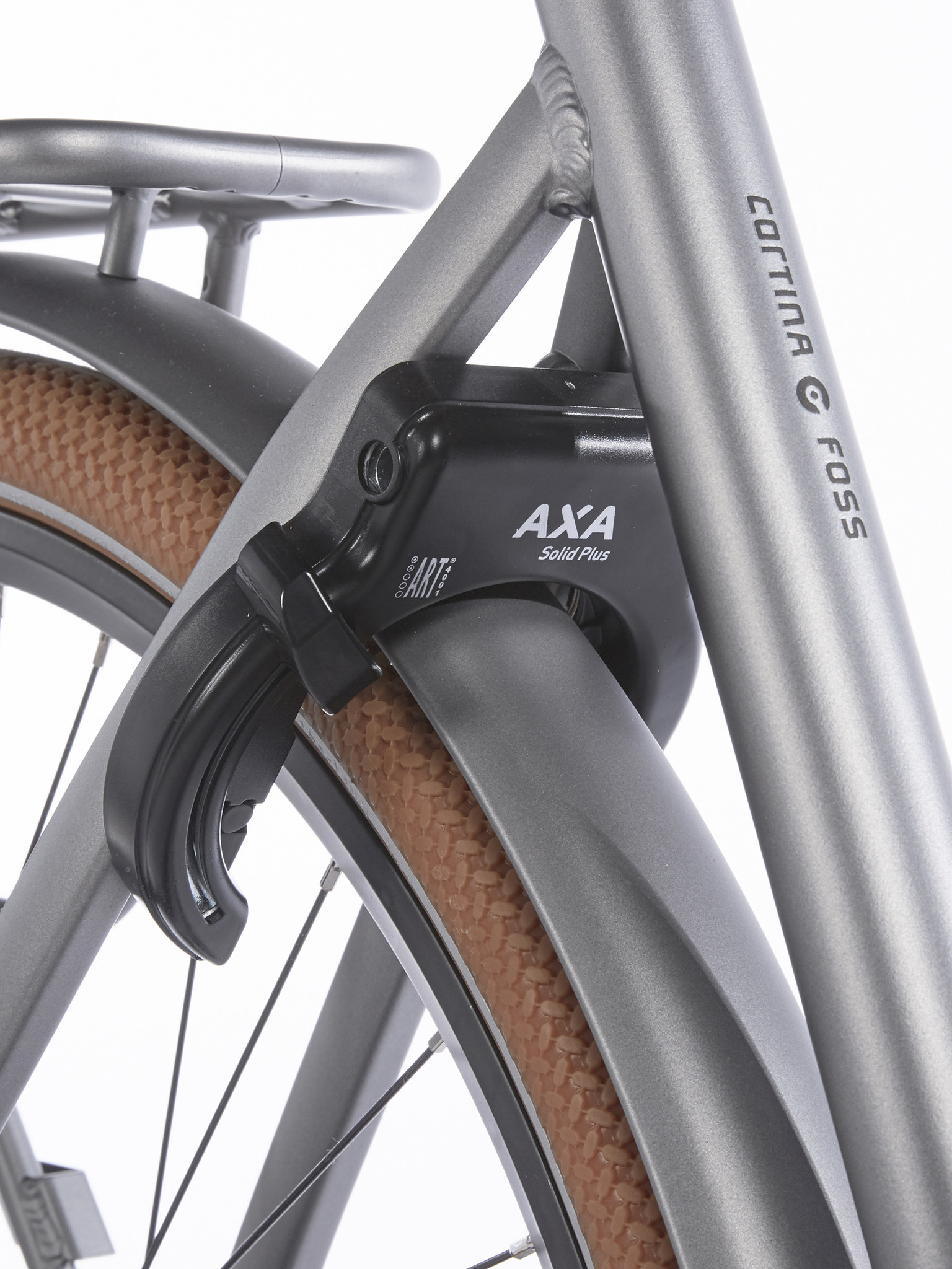 Cortina Foss Stadsfiets 28 inch Lead Metal Matt ND3 - Ado Bike