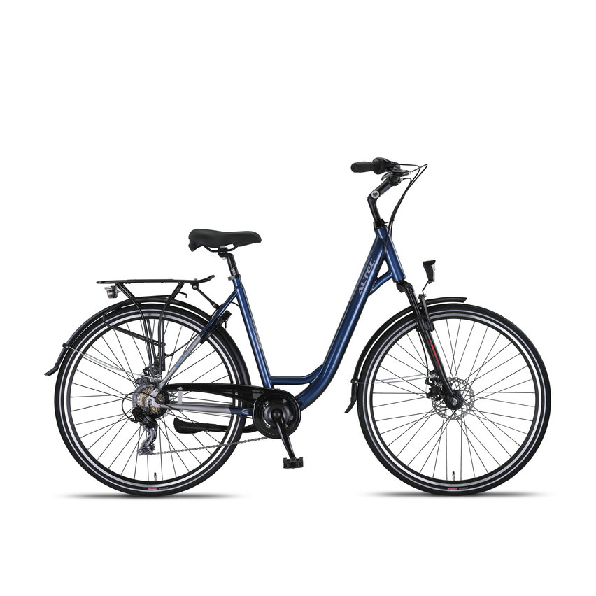 Altec Verona Damesfiets 28 inch 52cm Schijfremmen Night Blue 7v - Ado Bike
