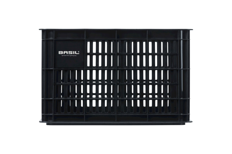 Basil fietskrat M medium zwart - Ado Bike