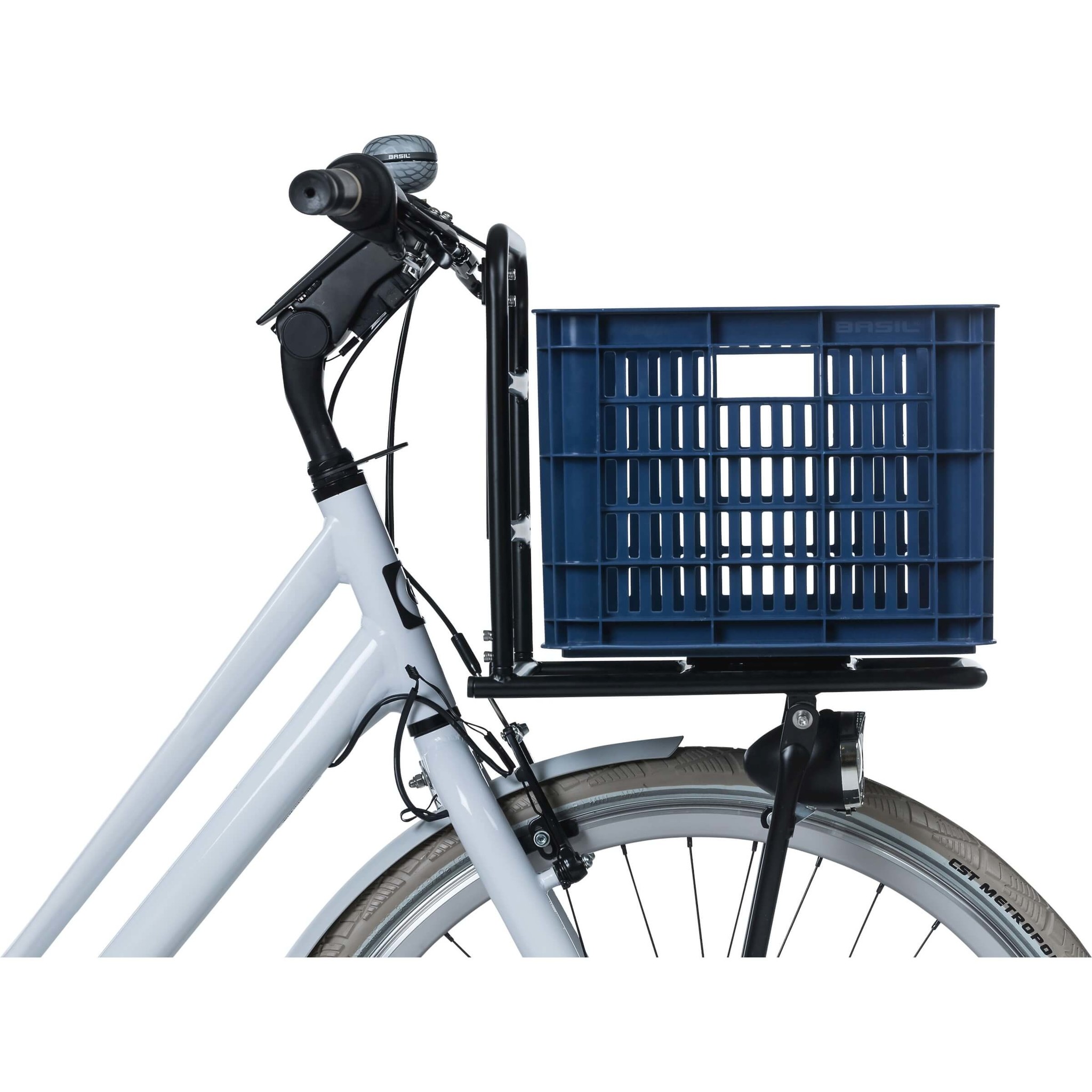 Basil fietskrat S klein bluestone - Ado Bike