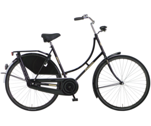 Pointer Glorie Omafiets 28 inch Glans Zwart - Ado Bike