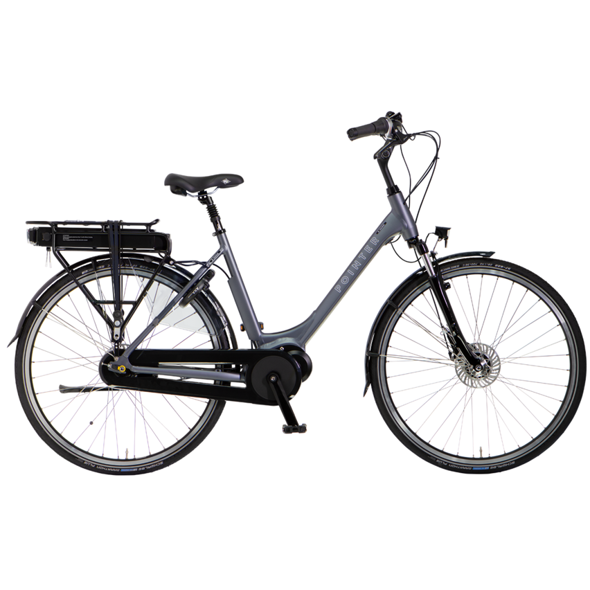 Pointer Ducora Elektrische Damesfiets 28 inch Titanium 7v - Ado Bike