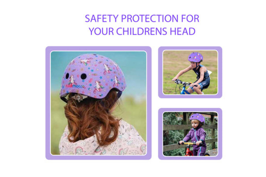 KIDDIMOTO helm Mate Unicorn (Small) - Ado Bike