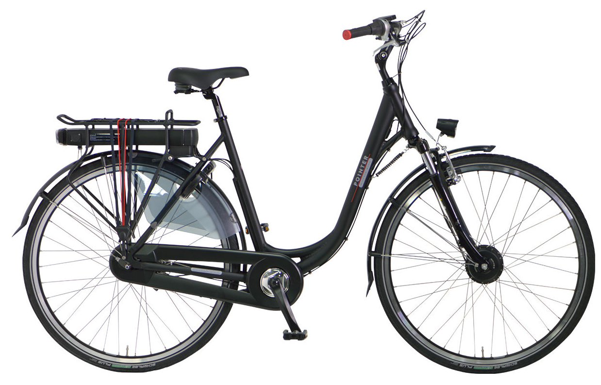 Pointer Edenta Damesfiets 28 inch Mat Zwart 7v - Ado Bike