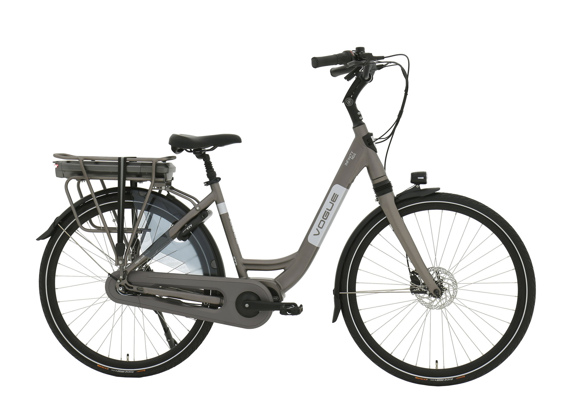 Vogue Infinity Dames 48 cm Matt Grey 468 Wh 8V - Ado Bike