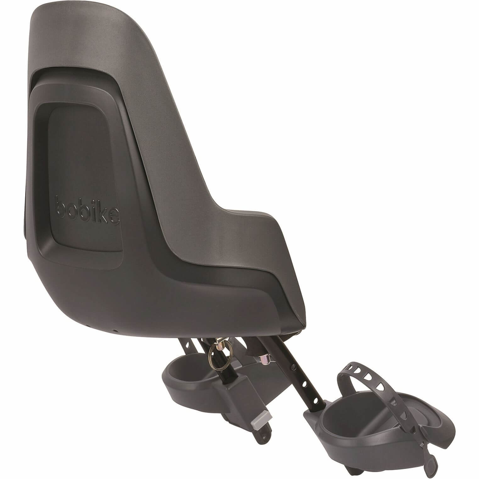 Bobike voorzitje Go Mini macaron grey - Ado Bike