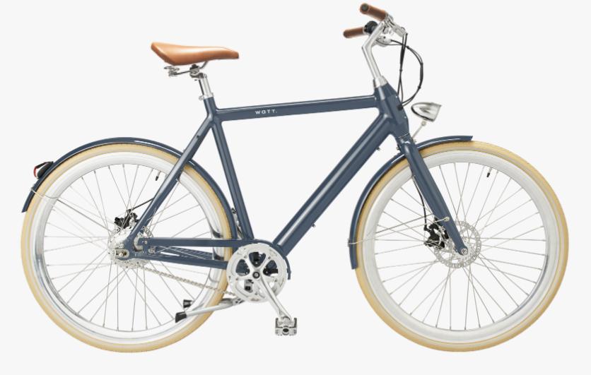 Watt Boston Elektrische Herenfiets 28 inch Blauw - Ado Bike