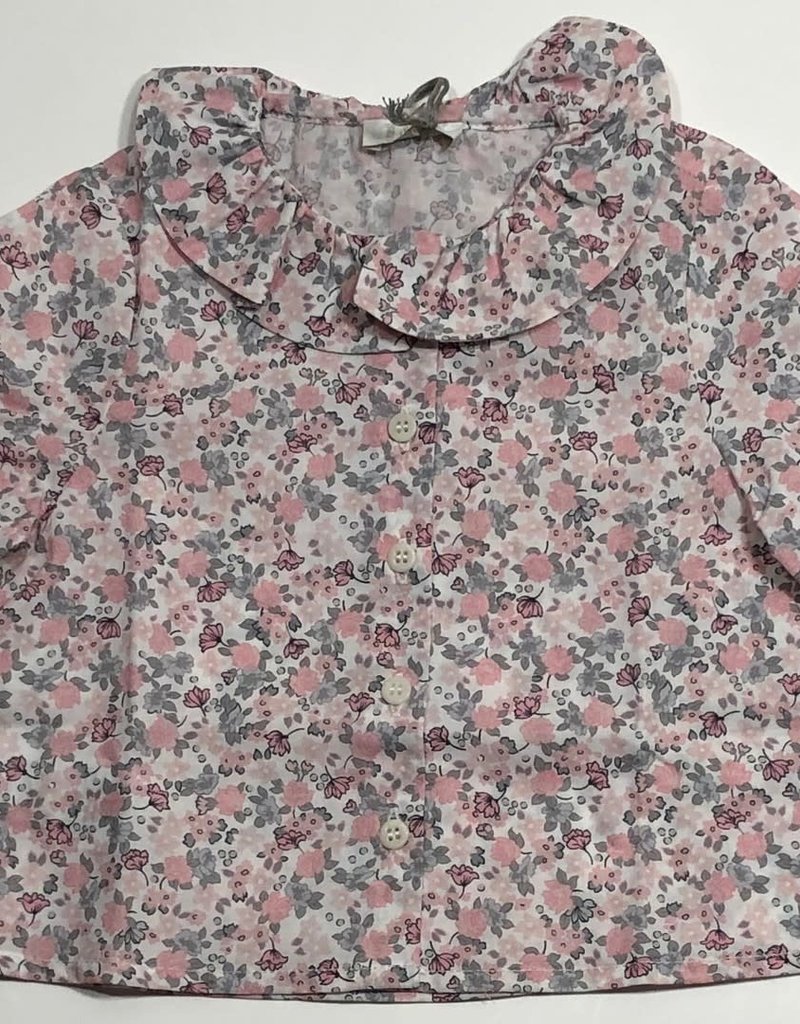 Il Gufo Blouse grijs rose