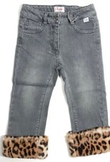 Il Gufo broek jeans leopard