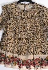 Twinset blouse  leopard