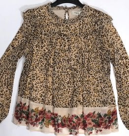 Twinset blouse  leopard