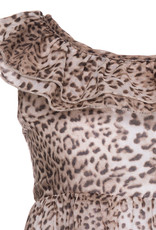 Monnalisa leopard jurk tijgerprint