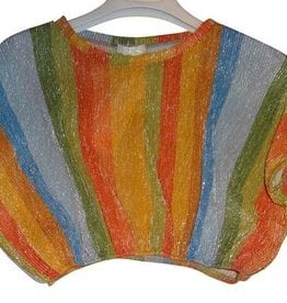 Fun Fun top streep lurex multicolor