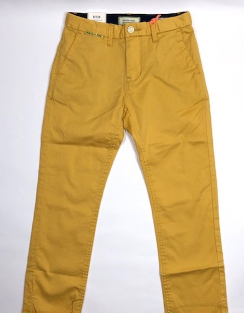 Scotch&Soda broek chino geel