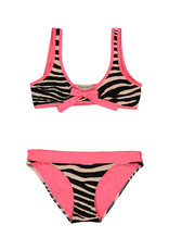 Twinset bikini zebra fluo roze