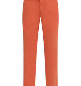 Aletta broek lang cognac oranje/bruin